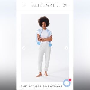 Alice Walk Women’s Jogger Sweatpants Size Large